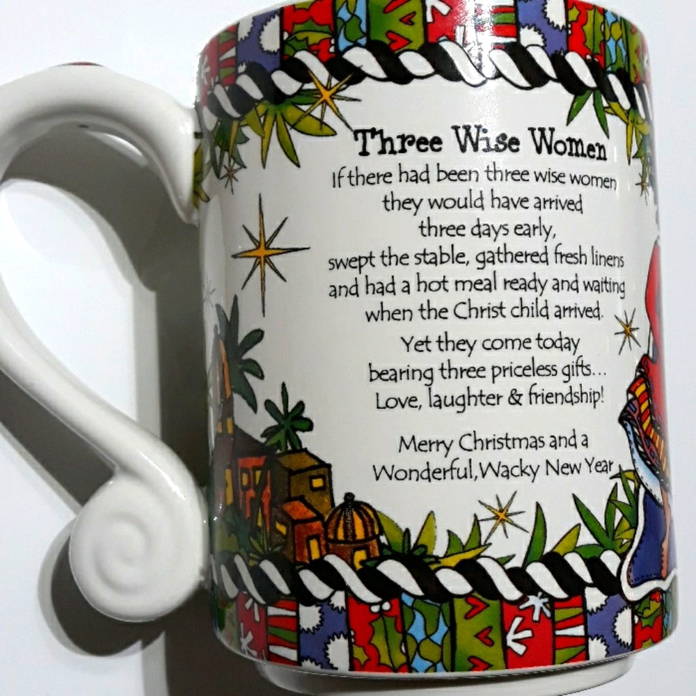 ♥️♥️♥️ 4 for $20 Ladies mug.   3 wise woman